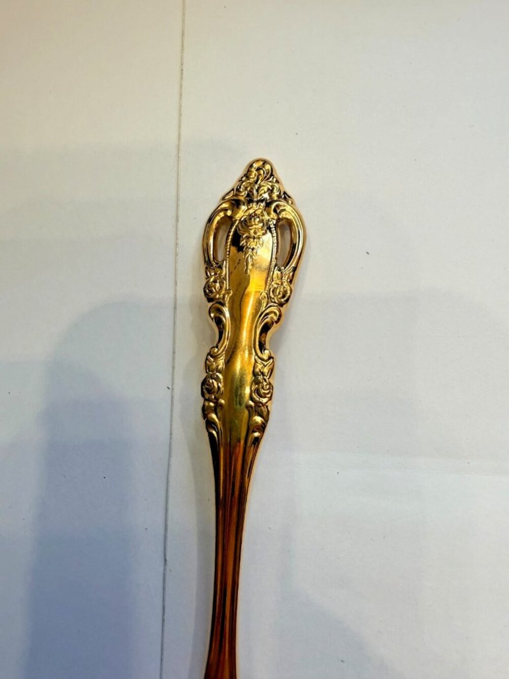 Oneida Community Golden BRAHMS Stainless Gumbo Spoon - Picture 2 of 4